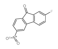 9H-Fluoren-9-one,2-fluoro-6-nitro- structure