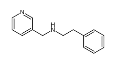 苯乙基-吡啶-3-甲胺结构式