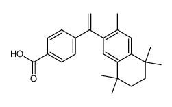 4-[1-(3,5,5,8,8-五甲基-5,6,7,8-四氢萘)-乙烯基]-苯甲酸结构式