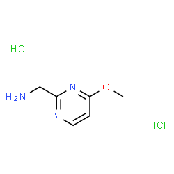 (4-methoxypyrimidin-2-yl)methanamine dihydrochloride Structure