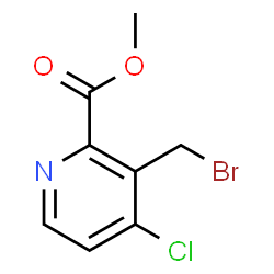 Methyl 3-(bromomethyl)-4-chloropyridine-2-carboxylate图片