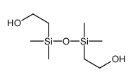 2-[[2-hydroxyethyl(dimethyl)silyl]oxy-dimethylsilyl]ethanol结构式