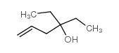 5-Hexen-3-ol, 3-ethyl- Structure