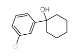 1-(3-chlorophenyl)cyclohexan-1-ol Structure