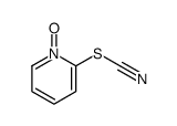 (1-oxidopyridin-1-ium-2-yl) thiocyanate Structure