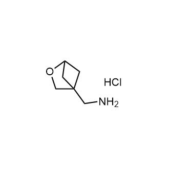 (2-Oxabicyclo[2.1.1]Hexan-4-yl)methanamine hydrochloride structure