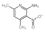 2-Pyridinamine,4,6-dimethyl-3-nitro- picture