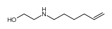 2-(hex-5-enylamino)ethanol Structure