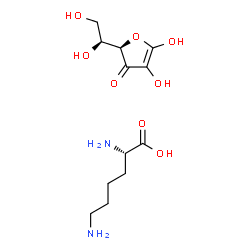 L-lysine L-ascorbate Structure