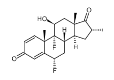 (6a,11b,16a)-6,9-Difluoro-11-hydroxy-16-methylandrosta-1,4-diene-3,17-dione picture