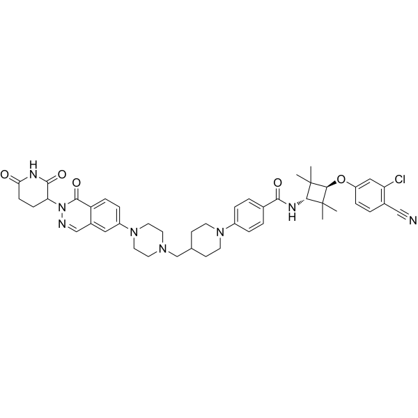 Androgen receptor degrader-3结构式