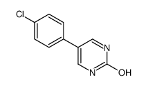 5-(4-chlorophenyl)-1H-pyrimidin-2-one Structure