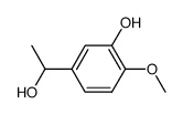 3-(α-hydroxyethyl)-6-methoxyphenol Structure