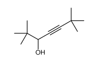 2,2,6,6-tetramethylhept-4-yn-3-ol结构式