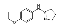 2H-Pyrrol-5-amine,N-(4-ethoxyphenyl)-3,4-dihydro-(9CI)结构式