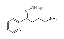 4-amino-1-pyridin-2-ylbutan-1-one oxime monohydrochloride structure