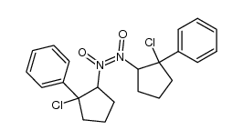 Azo-N,N'-bis-(2-chlor-2-phenyl-cyclopentyl)-N,N'-dioxid Structure