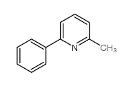 2-METHYL-6-PHENYLPYRIDINE Structure