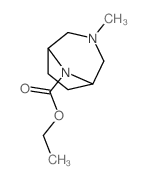 ethyl 3-methyl-3,8-diazabicyclo[3.2.1]octane-8-carboxylate结构式