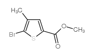 methyl 5-bromo-4-methylthiophene-2-carboxylate Structure