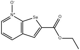 (Selenolo[2,3-b]pyridine-2-carboxylic acid ethyl)7-oxide结构式