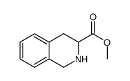 Methyl 1,2,3,4-tetrahydroisoquinoline-3-carboxylate Structure