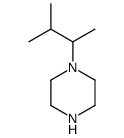 Piperazine, 1-(1,2-dimethylpropyl)- (9CI) structure