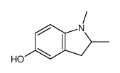 1,2-dimethyl-2,3-dihydro-indol-5-ol Structure