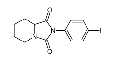 2-(4-iodophenyl)-6,7,8,8a-tetrahydro-5H-imidazo[1,5-a]pyridine-1,3-dione Structure