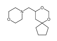 4-(6,8-dioxaspiro[4.5]decan-9-ylmethyl)morpholine Structure