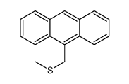 9-ANTHRACENYLMETHYL METHYL SULFIDE) Structure