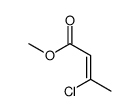 methyl 3-chlorobut-2-enoate Structure