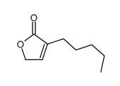 4-pentyl-2H-furan-5-one Structure