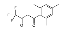 4,4,4-trifluoro-1-(2,4,6-trimethylphenyl)butane-1,3-dione structure