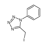 5-(iodomethyl)-1-phenyltetrazole Structure