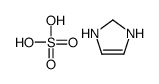 2,3-dihydro-1H-imidazole,sulfuric acid Structure