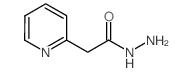 2-Pyridineacetic acid,hydrazide structure