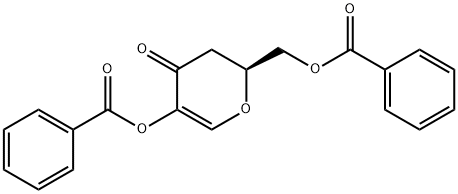 4H-Pyran-4-one, 5-(benzoyloxy)-2-(benzoyloxy)methyl-2,3-dihydro-, (S)- picture