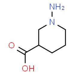 1-Amino-piperidine-3-carboxylic acid structure