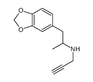 1-(1,3-benzodioxol-5-yl)-N-prop-2-ynylpropan-2-amine Structure