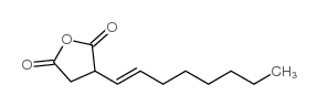 2,5-Furandione,dihydro-3-(1-octen-1-yl)- structure