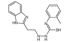 2-(2-(1H-Benzimidazol-2-yl)ethyl)-N-(2-methylphenyl)hydrazinecarbothio amide picture