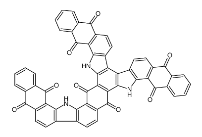 8,25-dihydro-5H-naphth[2',3':6,7]indolo[2,3-c]dinaphtho[2,3-i:2',3'-i']benzo[1,2-a:4,5-a']dicarbazole-5,7,9,14,19,24,26,31(6H)-octone structure