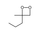 3-methyl-3-propyldioxetane Structure