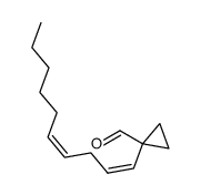 ((1Z,4Z)-1-Deca-1,4-dienyl)-cyclopropanecarbaldehyde Structure