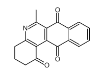 6-methyl-3,4-dihydro-2H-benzo[j]phenanthridine-1,7,12-trione Structure