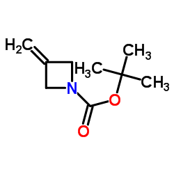 tert-butyl 3-methylideneazetidine-1-carboxylate Structure