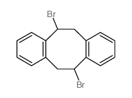 6,12-dibromo-5,6,11,12-tetrahydrodibenzo[1,2-[8]annulene结构式