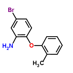 5-Bromo-2-(2-methylphenoxy)aniline Structure