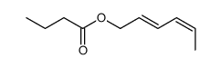 [(2E,4E)-hexa-2,4-dienyl] butanoate结构式